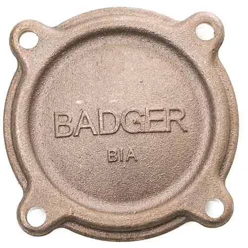 Badger Meter Chamber Backplate